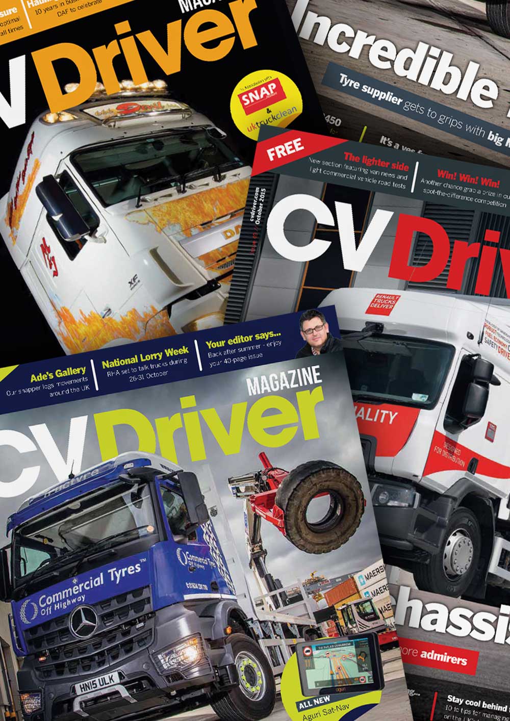 CV Driver Magazine Previous Months