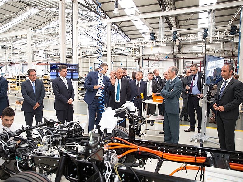 Daimler starts production of FUSO eCanter in Europe