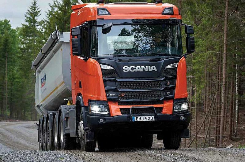 scania heavy tractor