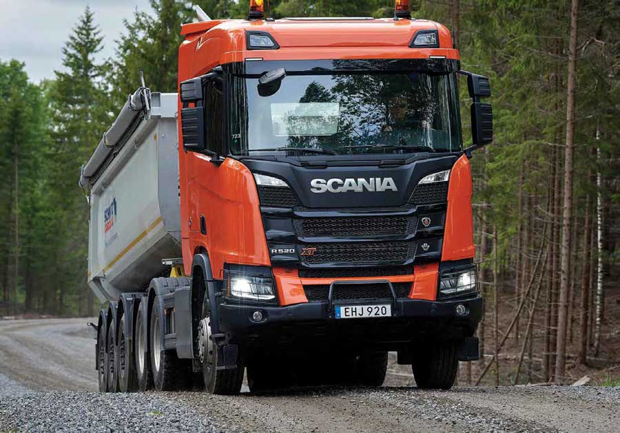 scania heavy tractor