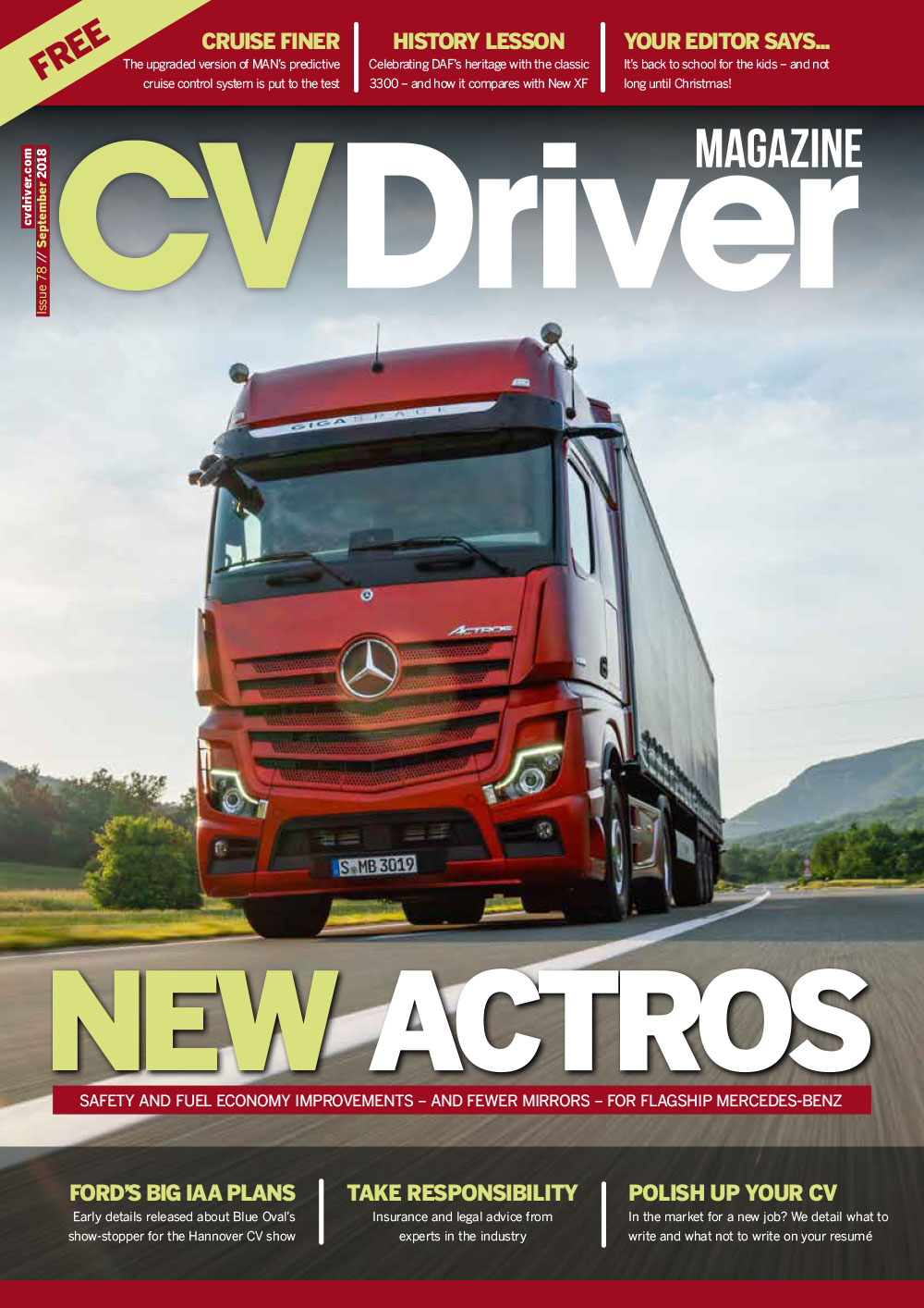 CV Driver September 2018 Issue 78