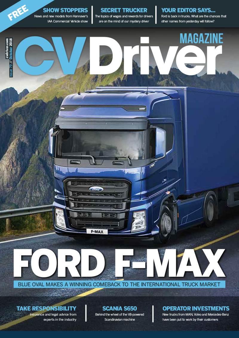 CV Driver October 2018