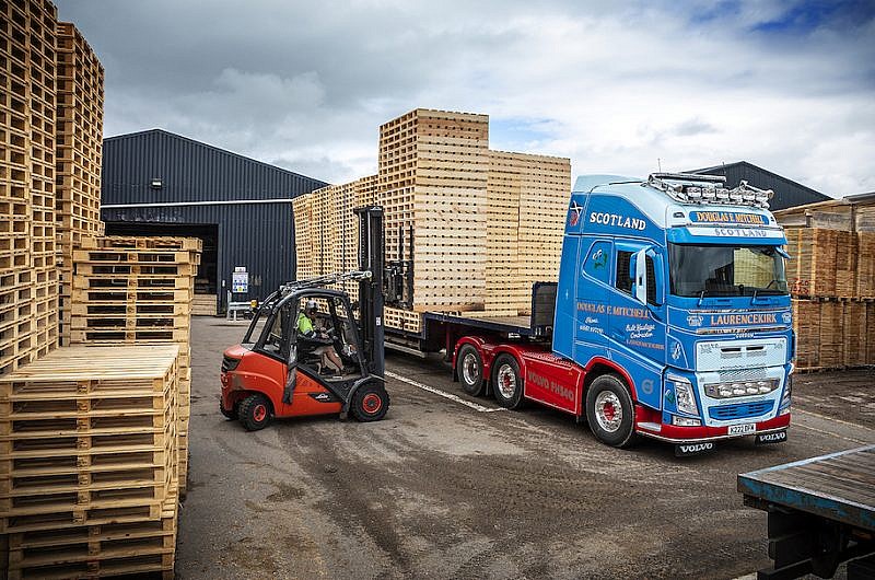 New Volvo FH ready for business at Douglas F Mitchell