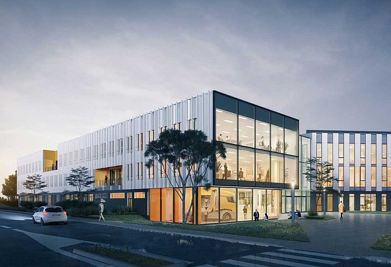 Renault Trucks eco friendly R&D centre in St Priest, Lyon, France
