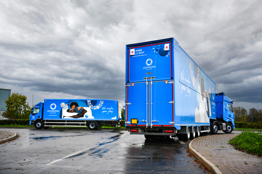 Johnsons Hotel Linen introduces 52 rigids and 3 double decks from Tiger